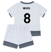 Billige Wolves Ruben Neves #8 Tredje trøje Børn 2022-23 Kort ærmer (+ bukser)
