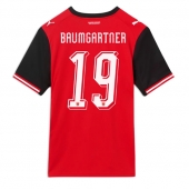 Billige Østrig Christoph Baumgartner #19 Hjemmebanetrøje VM 2026 Kort ærmer