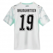 Billige Østrig Christoph Baumgartner #19 Udebanetrøje VM 2026 Kort ærmer