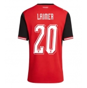 Billige Østrig Konrad Laimer #20 Hjemmebanetrøje Dame VM 2026 Kort ærmer